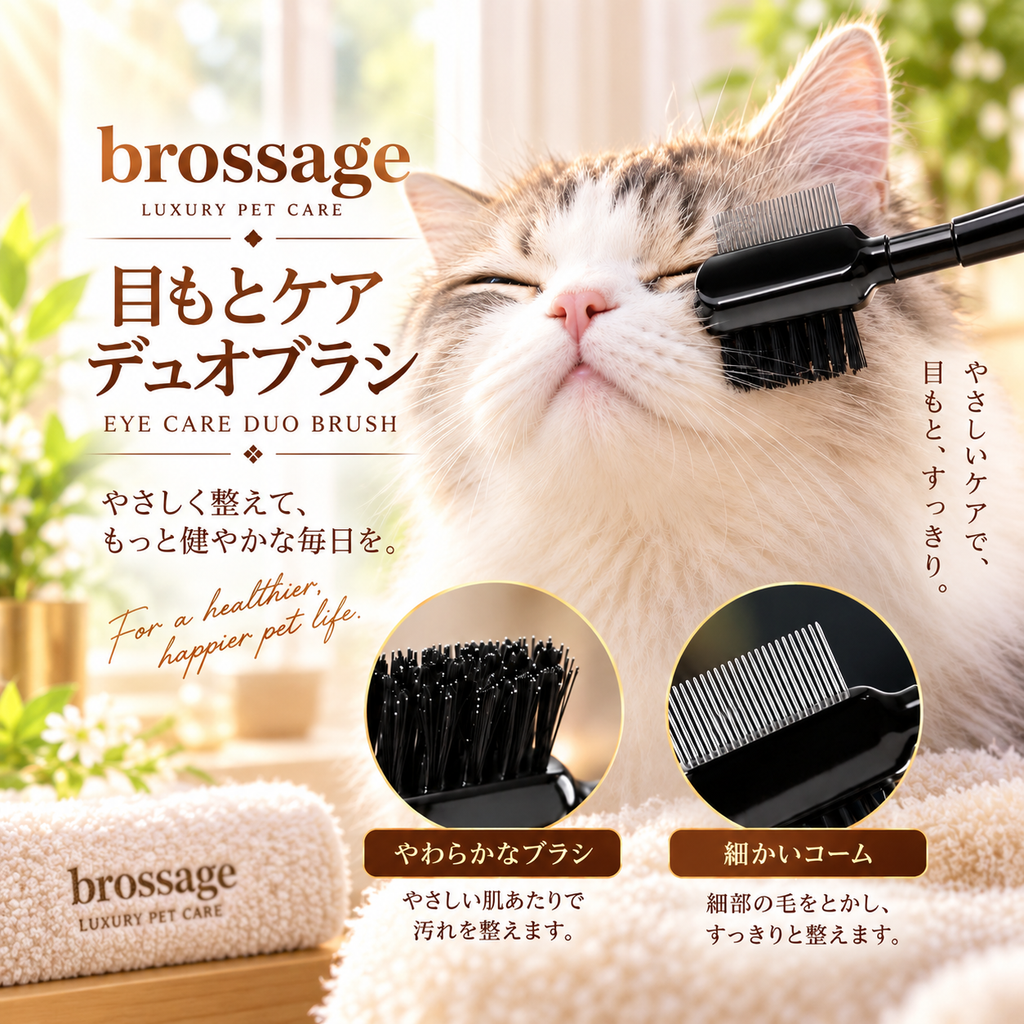 目もとケア デュオブラシ