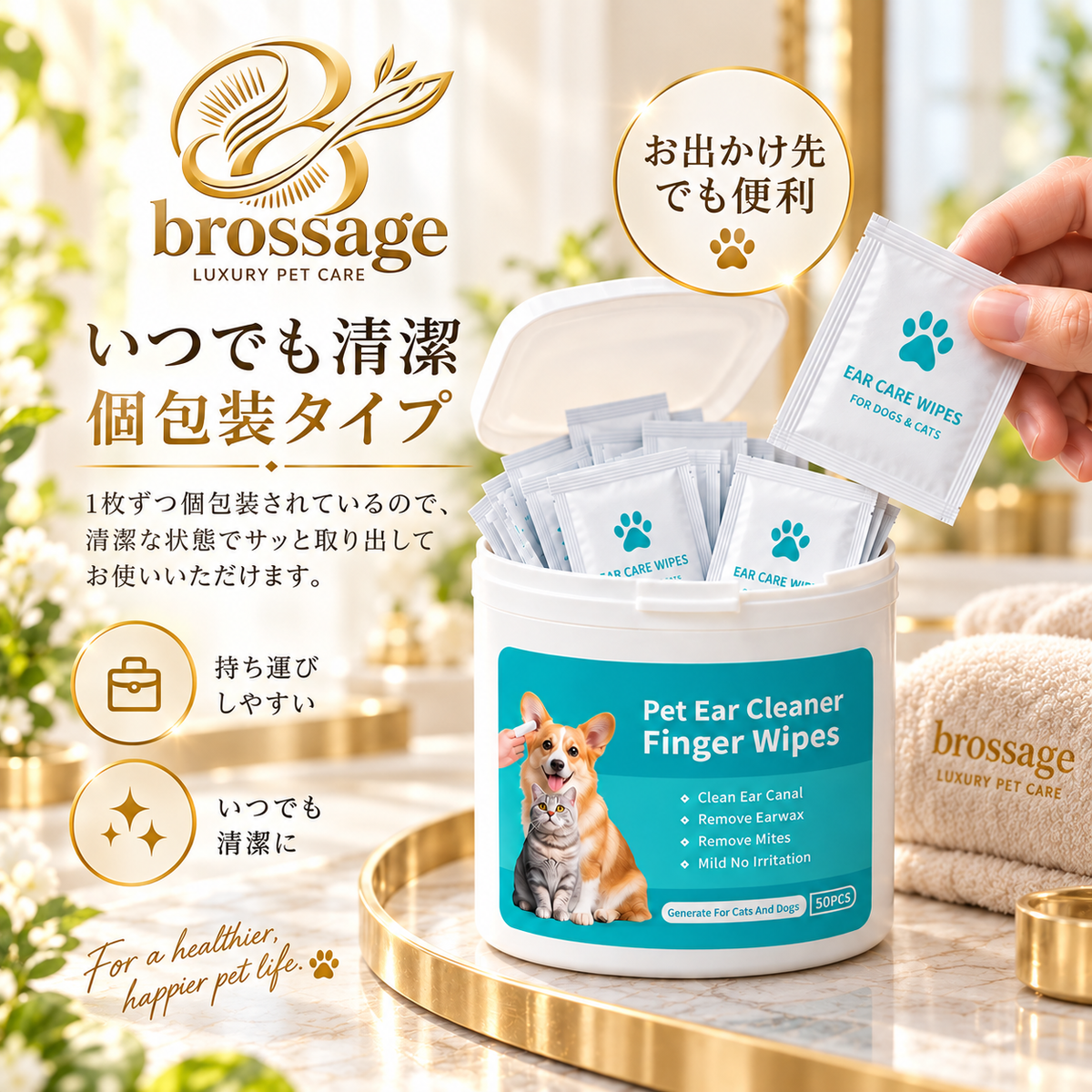 イヤーケアワイプ