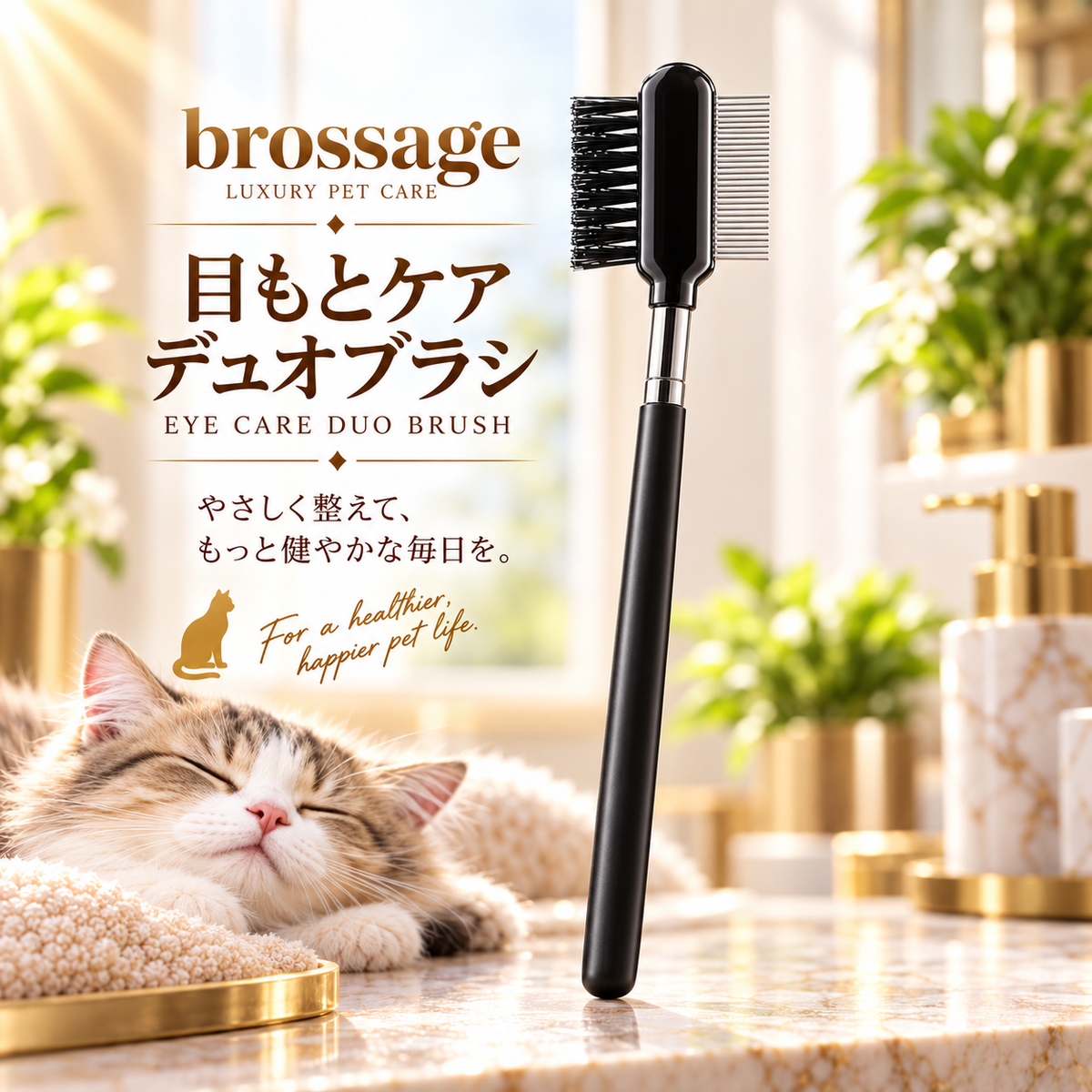 目もとケア デュオブラシ