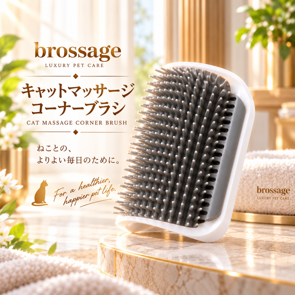 キャットマッサージ コーナーブラシ
